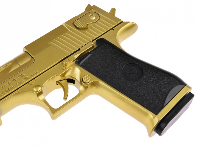 Dziecięcy pistolet na piankowe naboje z tłumikiem
