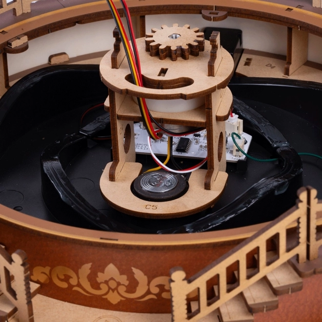 RoboTime 3D drewniana karuzela pozytywka