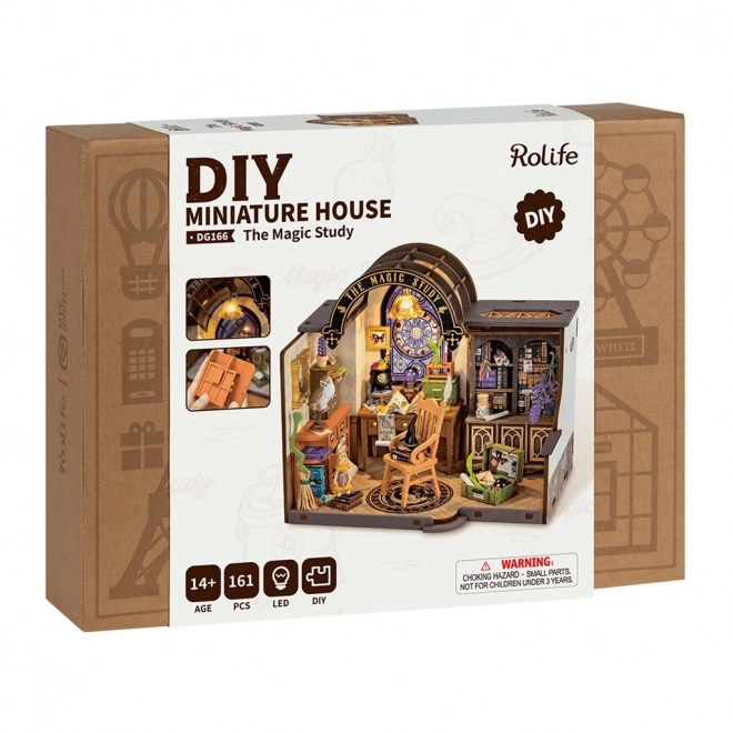 Miniaturowy model Czarodziejskiej Pracowni
