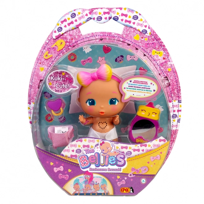 Bellies - Słodkie Brzuszki - interaktywna lalka – Kuki Cute