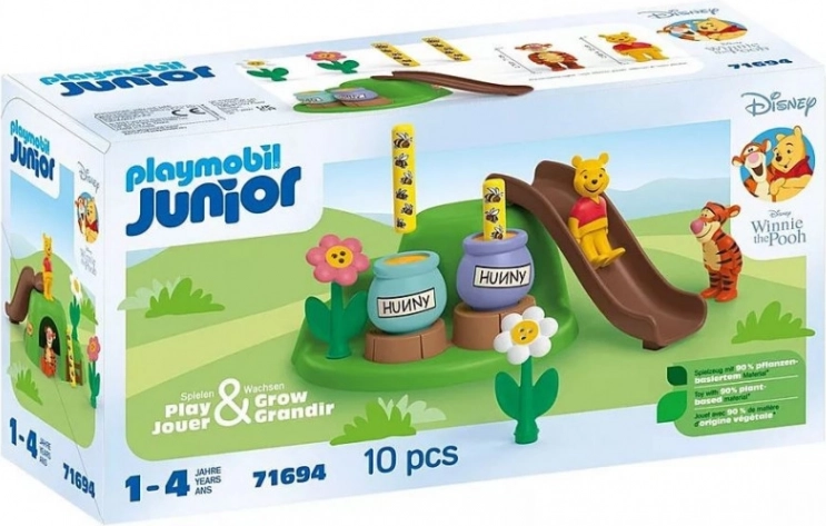 Zestaw figurek Junior Disney – pszczeli ogródek KUBUSIA PUCHATKA i TYGRYSKA