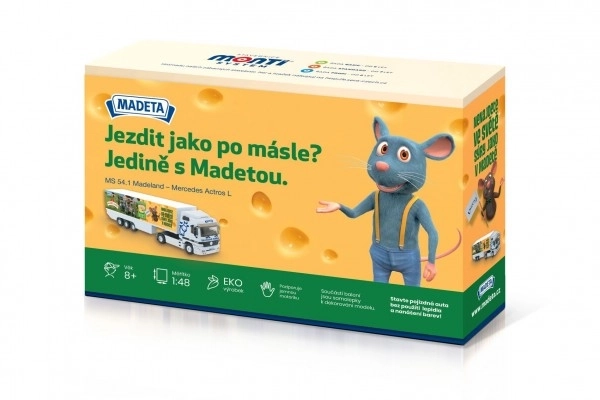 Klocki Monti System MS 54.1 Madeland Mercedes Actros L 1:48 w pudełku 32x21x7,5cm