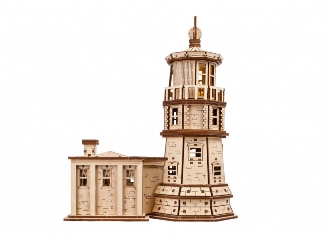 Latarnia Split Rock 3D drewniane mechaniczne puzzle
