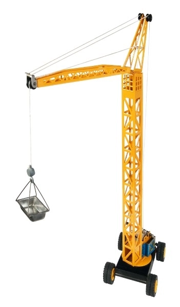 Dźwig metalowy 60cm na korbkę w pudełku Kovap
