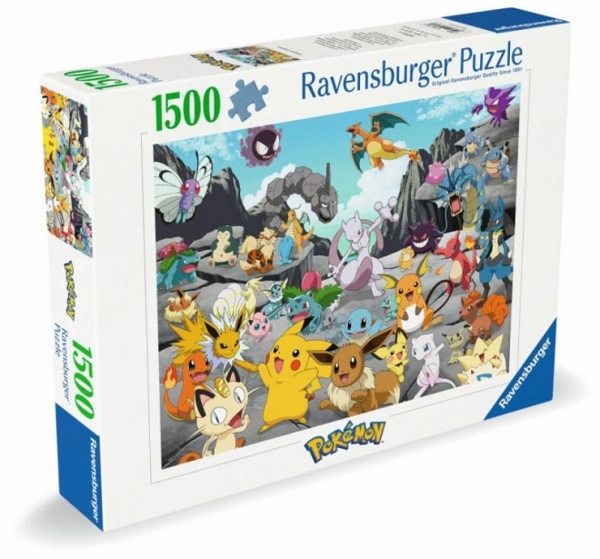Puzzle 1500 szt. Pokemon Classic