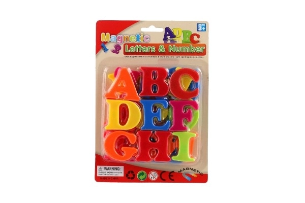 Magnetyczne litery - 27 sztuk