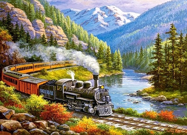 Puzzle Orle Rzeka 300 elementów
