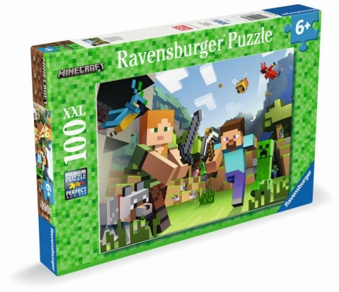 Puzzle Minecraft 100 elementów