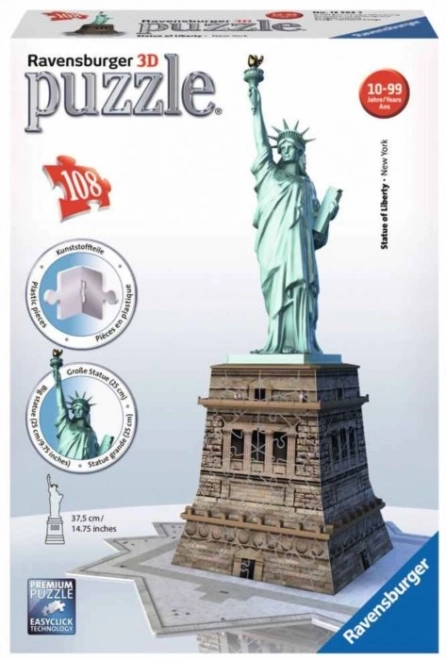 Ravensburger 3D puzzle Statua Wolności