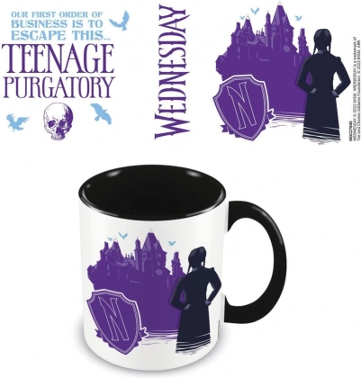 Kubek Wednesday Teenage Purgatory 315 ml