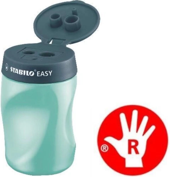 Stabilo EASYsharpener temperówka dla praworęcznych ciemnozielona