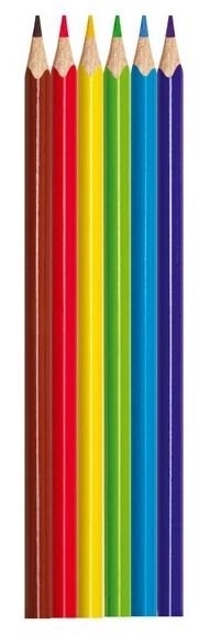 Trojkątne kredki MAPED Color'Peps 6 szt.