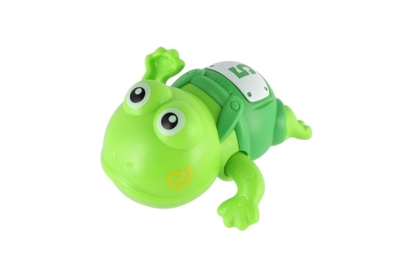 Żaba nakręcana do wanny plastik 10cm 6 szt. w pudełku 18m+