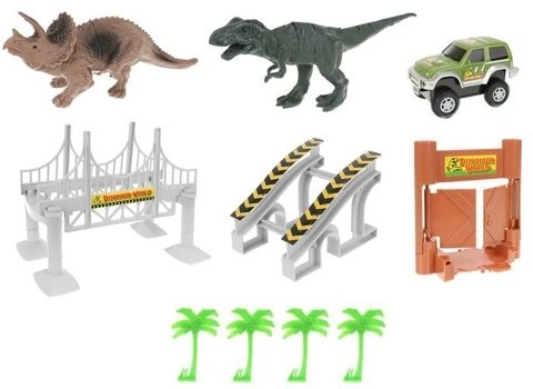 Park Dinozaurów Zestaw z Trasą