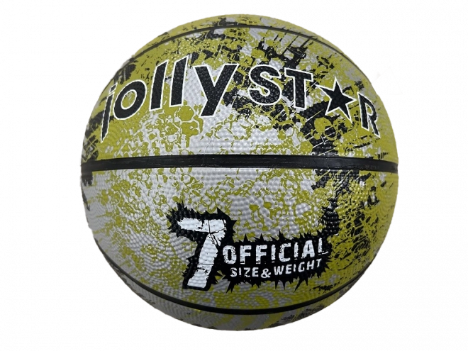 Piłka do koszykówki JollyStar zielona