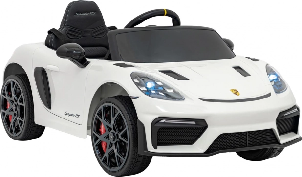 Dziecięcy samochód elektryczny Porsche 718 Spyder RS – Biały