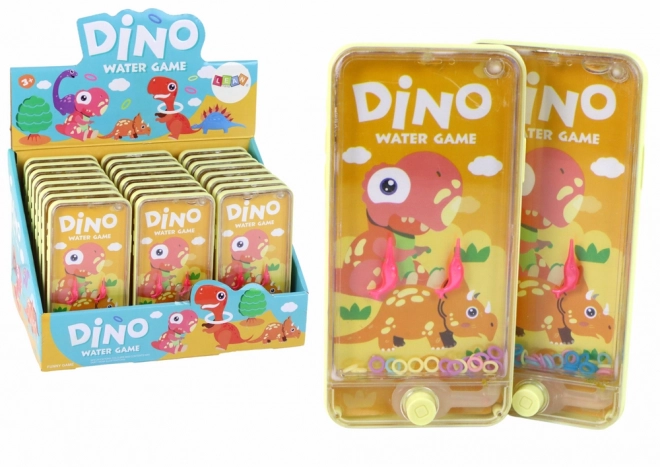 Wodna gra zręcznościowa konsola Telefon Dino żółty