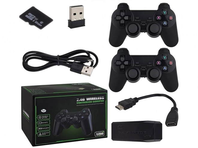 Retro konsola do gier z HDMI i 2 kontrolerami