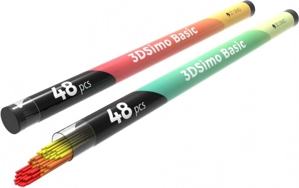 filament pcl pro długopis 3d basic – zestaw 3 kolorów, 15 m