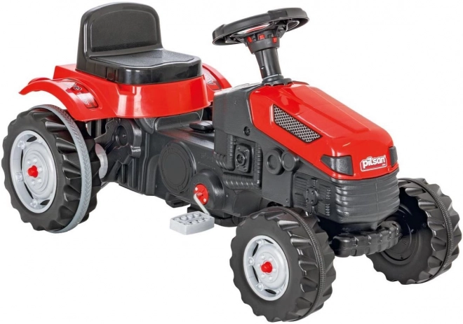 Traktor na pedały czerwony