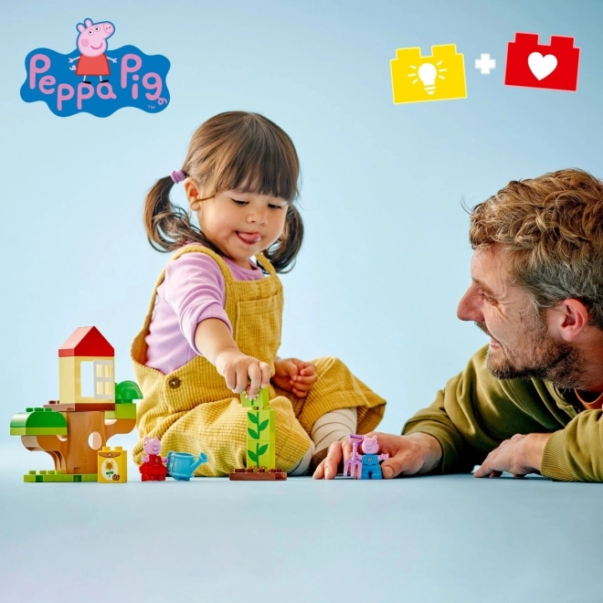 LEGO DUPLO 10431 Świnka Peppa - ogród i domek na drzewie