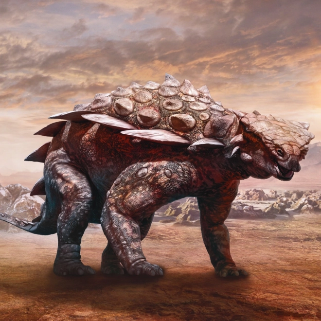 NOTIQUE Kalendarz Notatnikowy Dinozaury 2025, 30 x 30 cm