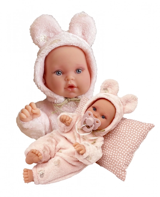 Antonio Juan 1136 KIKA - realistyczna lalka niemowlę ze specjalną funkcją ruchową i miękkim materiałowym ciałem - 27 cm