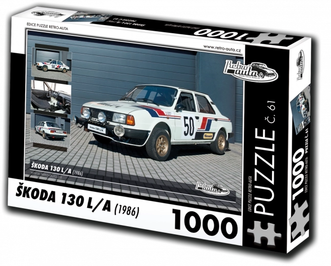 Puzzle RETRO-AUTA Škoda 130 L (1986) – 1000 elementów