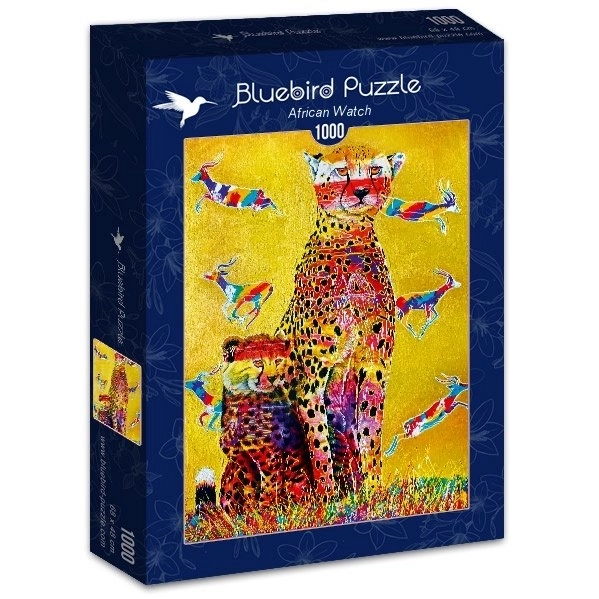 Puzzle Afrykańska straż 1000 elementów