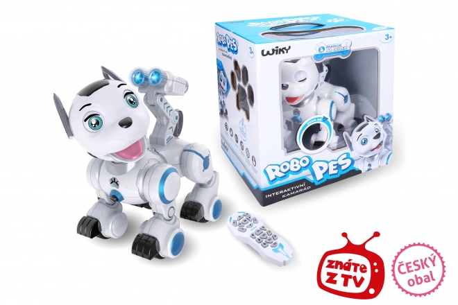 Robo-pies RC efekty świetlne i dźwiękowe