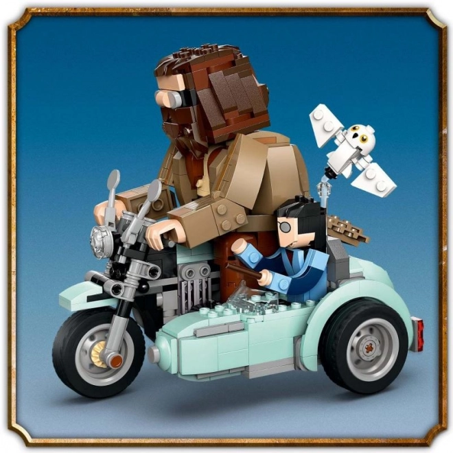 Motocyklowa jazda z Hagridem i Harrym