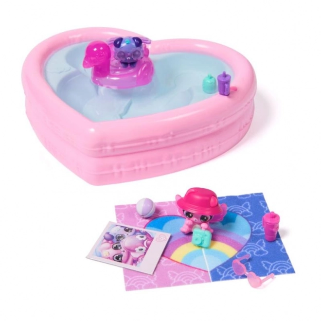 Zwierzątka Hatchimals na basenową imprezę
