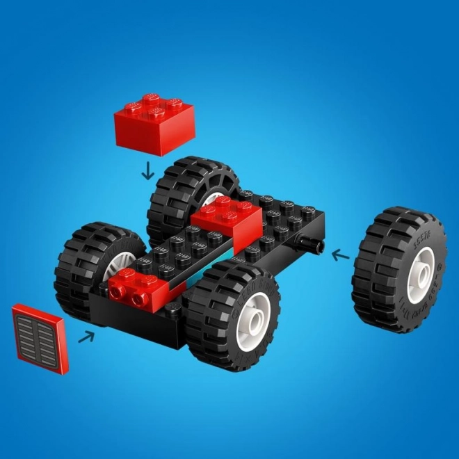 LEGO® City 60461 Czerwony traktor z przyczepą i owcami