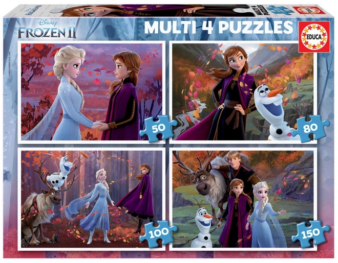 Educa Puzzle Kraina Lodu 2, 4w1