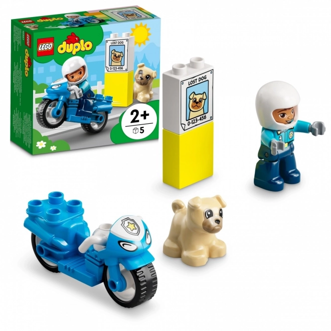 LEGO Duplo 10967 Policyjny motocykl