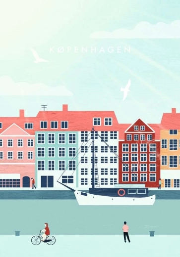 Ravensburger Puzzle Moment: Kopenhaga 300 elementów