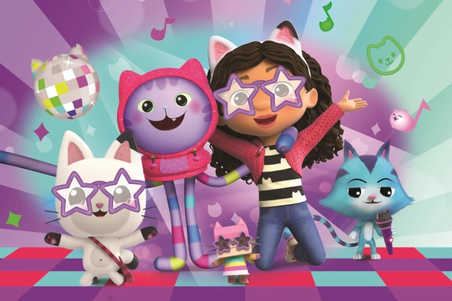 TREFL Puzzle Magiczny domek Gabi: Impreza 54 elementy