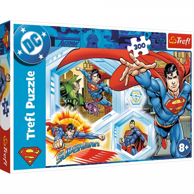 Puzzle 300 elementów – niezniszczalny SUPERMAN od Trefl