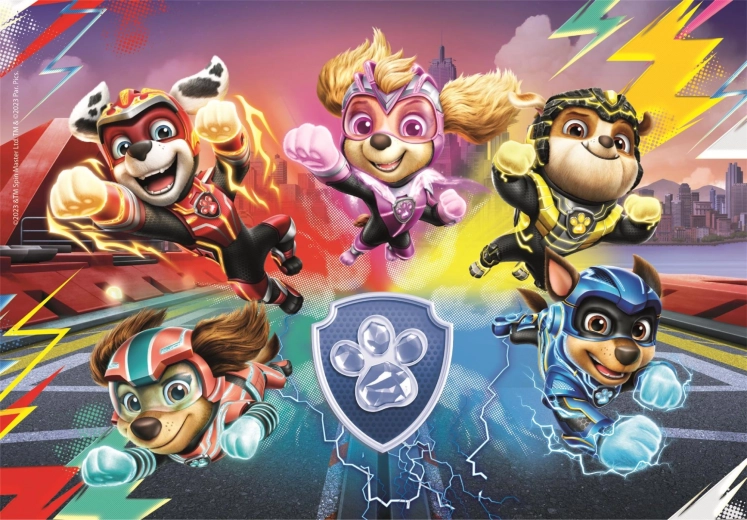 Puzzle 104 elementy PAW PATROL: THE MIGHTY MOVIE od Clementoni