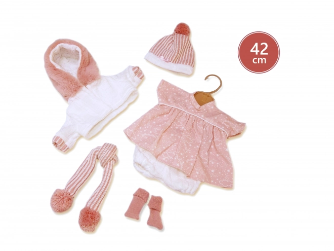Llorens 385L LOLA - realistyczna lalka ze dźwiękami i miękkim materiałowym ciałem - 38 cm