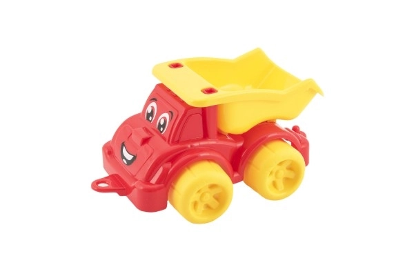 Ciężarówka wywrotka budowlana plastikowa 3 kolory 22x13x10cm 12m+