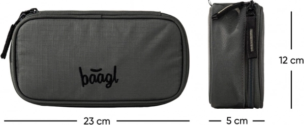 Baagl Zestaw 3 Cubic Grove: plecak, piórnik, worek