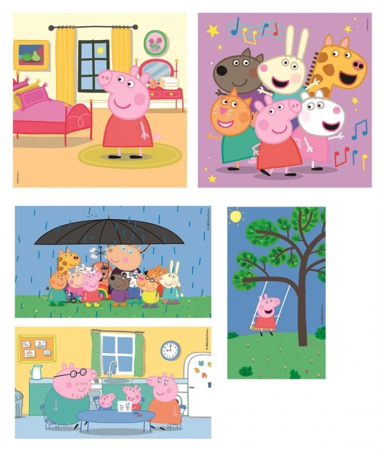 Puzzle Świnka Peppa 10w1 od Clementoni