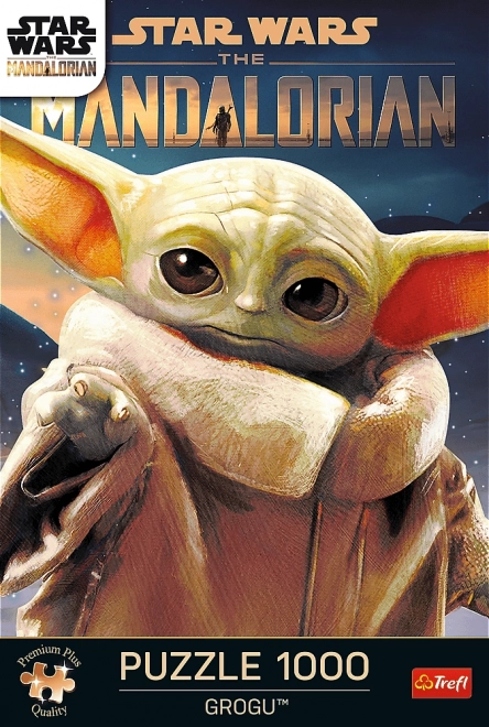 TREFL Puzzle Premium Plus Star Wars: Mandalorian - Grogu 1000 elementów
