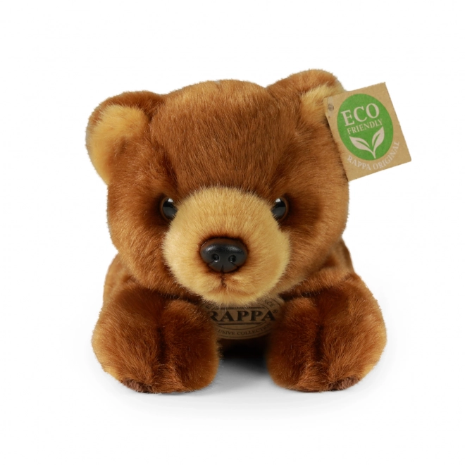 Puszysty niedźwiedź brązowy leżący 20 cm ECO-FRIENDLY