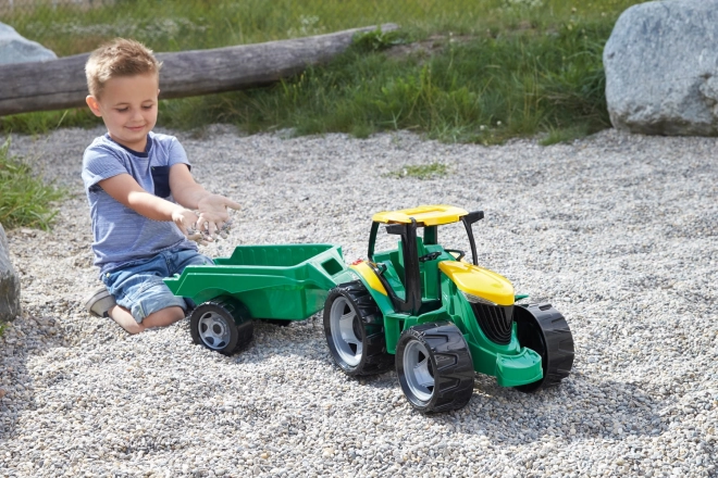 Lena Traktor bez łyżki i koparki z przyczepą