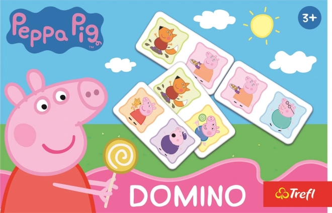 Papierowe domino Świnka Peppa