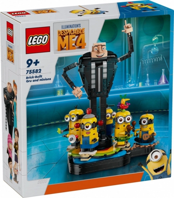 Lego Gru i Minionki z klocków (Gru i Minionki 4)