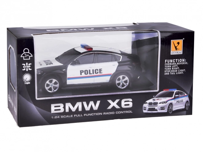 Zdalnie sterowane sportowe auto BMW X6