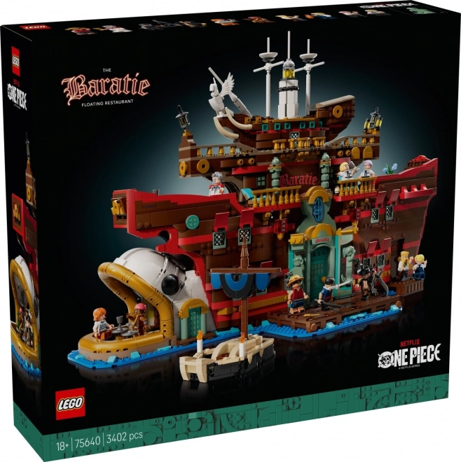 Lego ONE PIECE pływająca restauracja Baratie